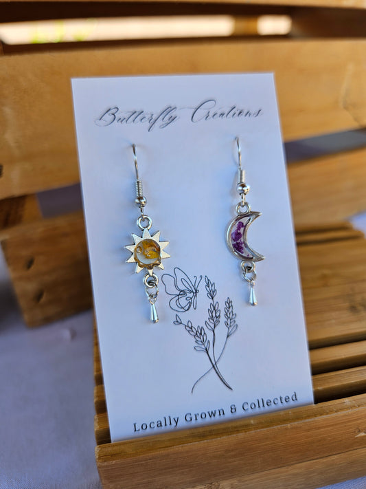 Sun & Moon Earrings