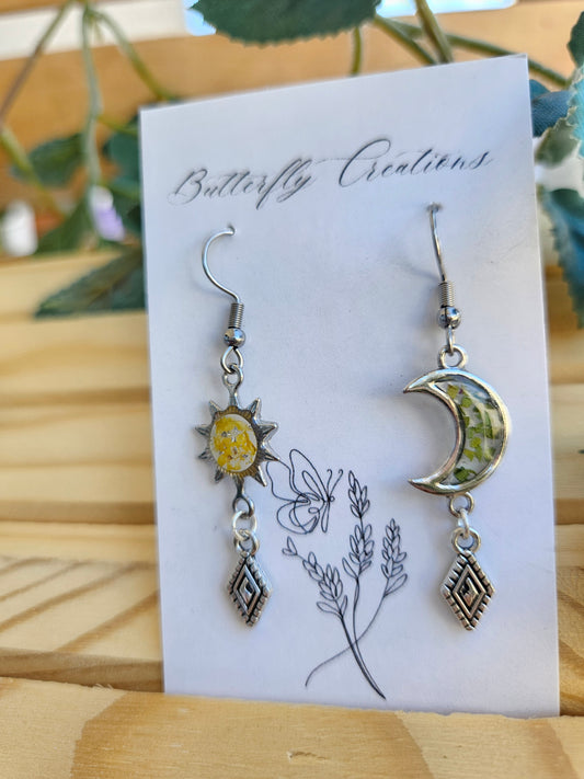 Sun, Moon & Diamond