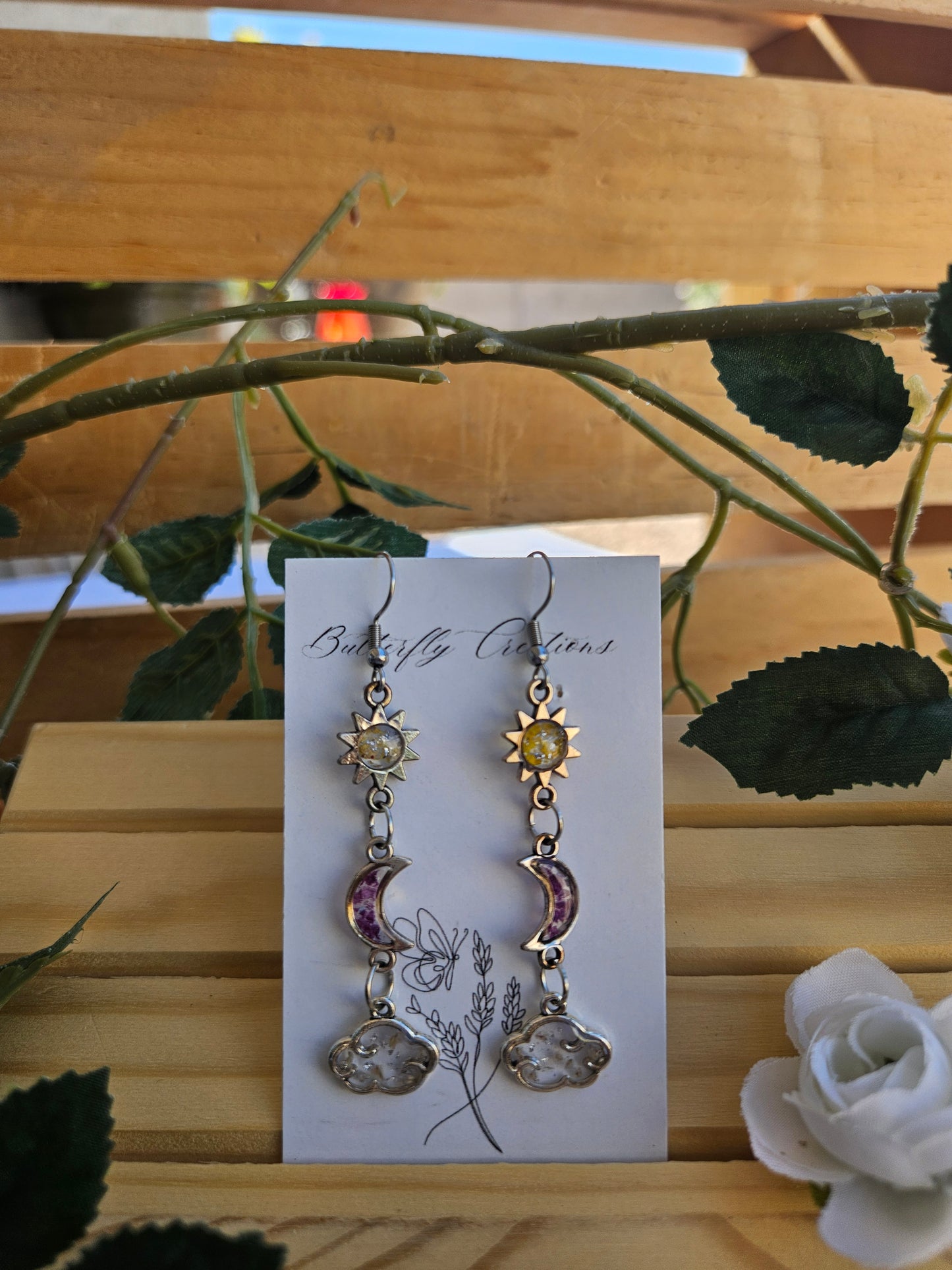 Sun, Moon & Clouds